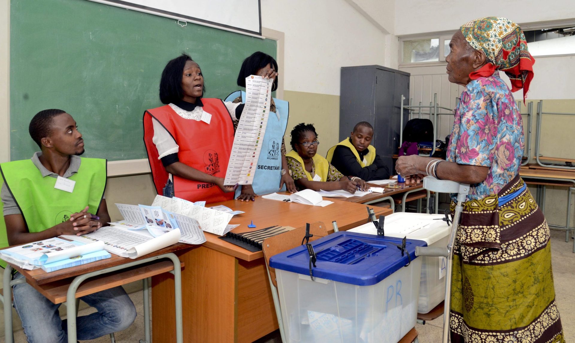 Contagem dos votos já começou em Moçambique