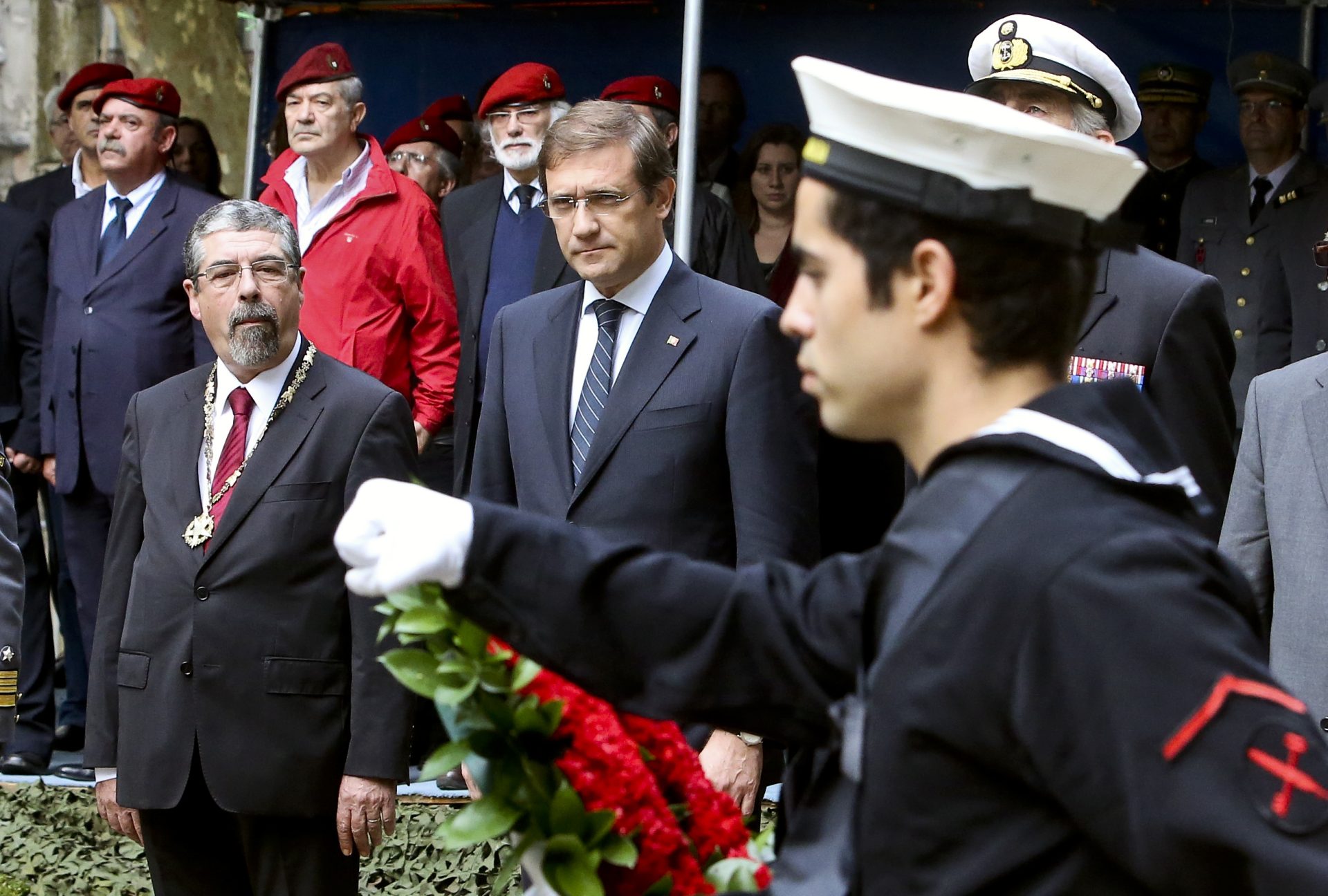 Passos Coelho recebido com apupos em Coimbra