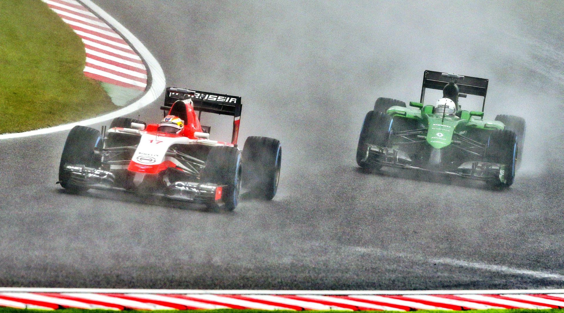 Vídeo capta o momento do acidente de Jules Bianchi