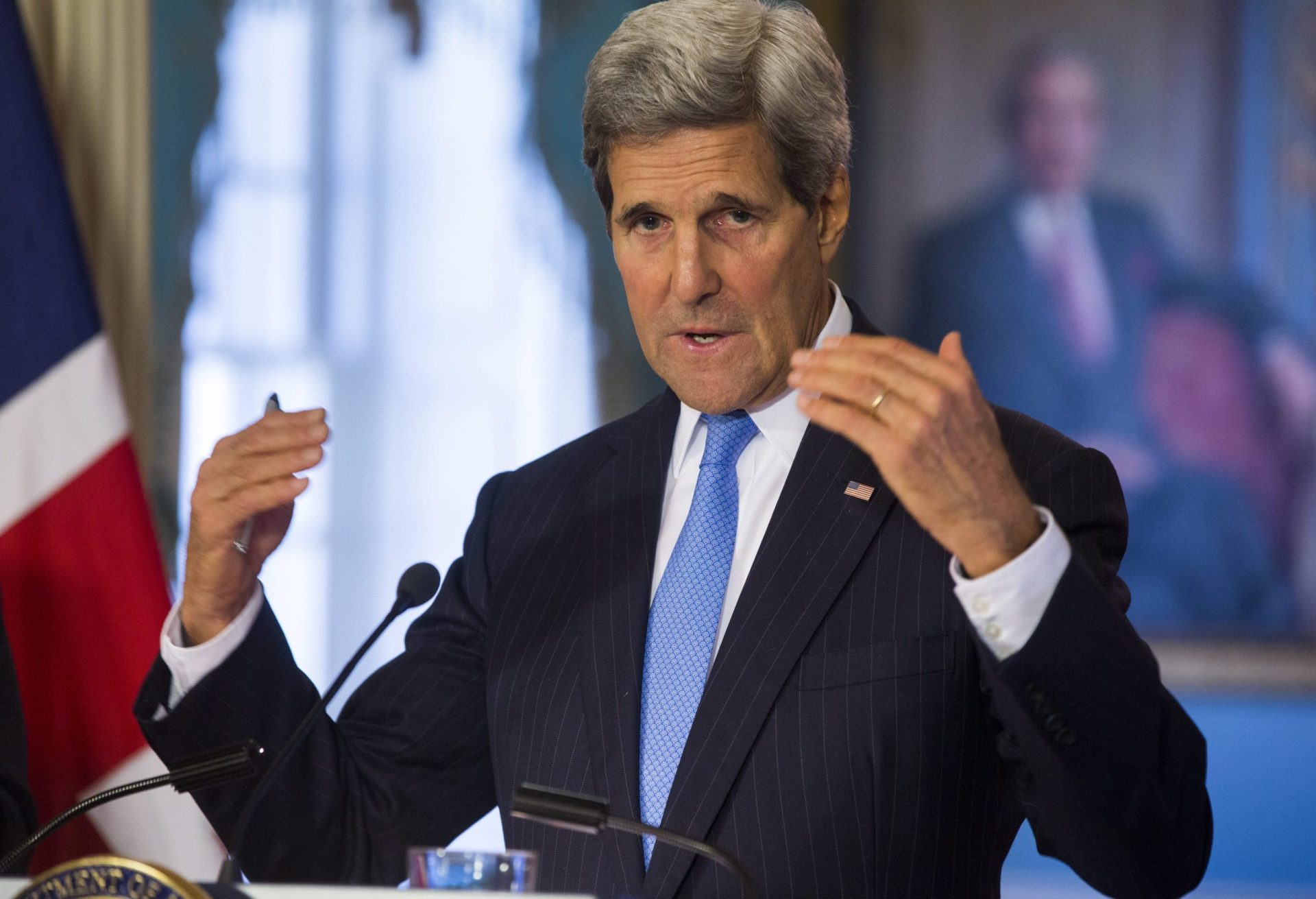 Kerry avisa que o tempo para responder às alterações climáticas está a acabar