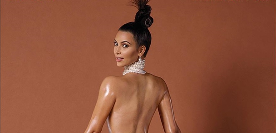 Kim Kardashian mais ‘frontal’ do que nunca