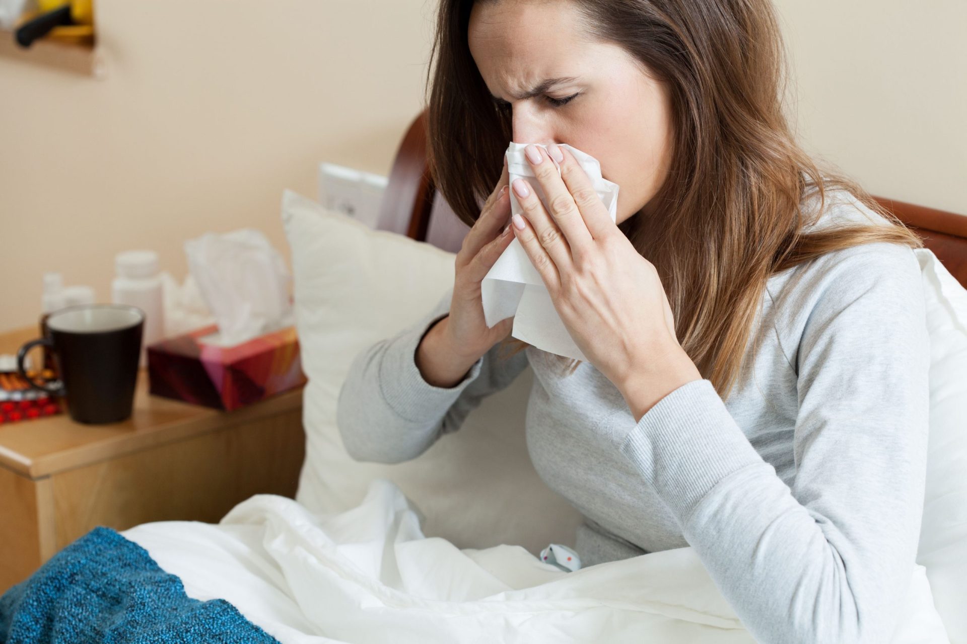 Oito erros a evitar quando está com gripe