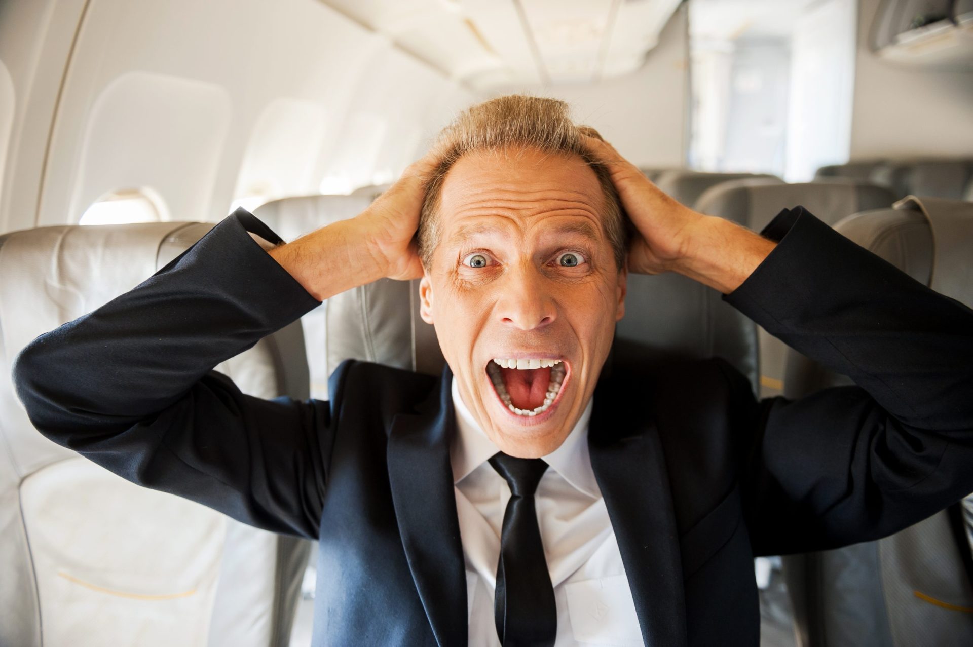 Sabe quantos portugueses têm fobia de andar de avião?