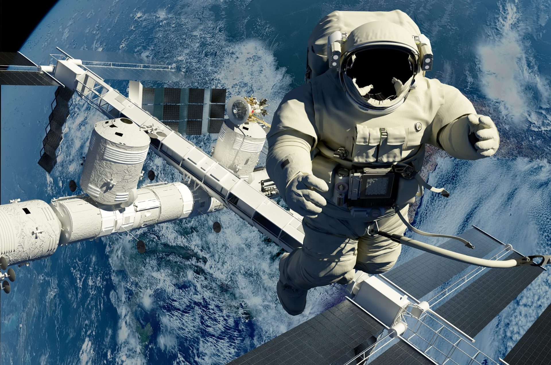 Astronautas constroem ferramenta com impressora 3D