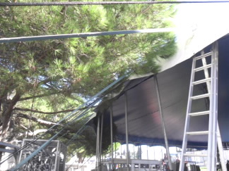 Cidadãos protestam contra tenda de circo nos Jerónimos