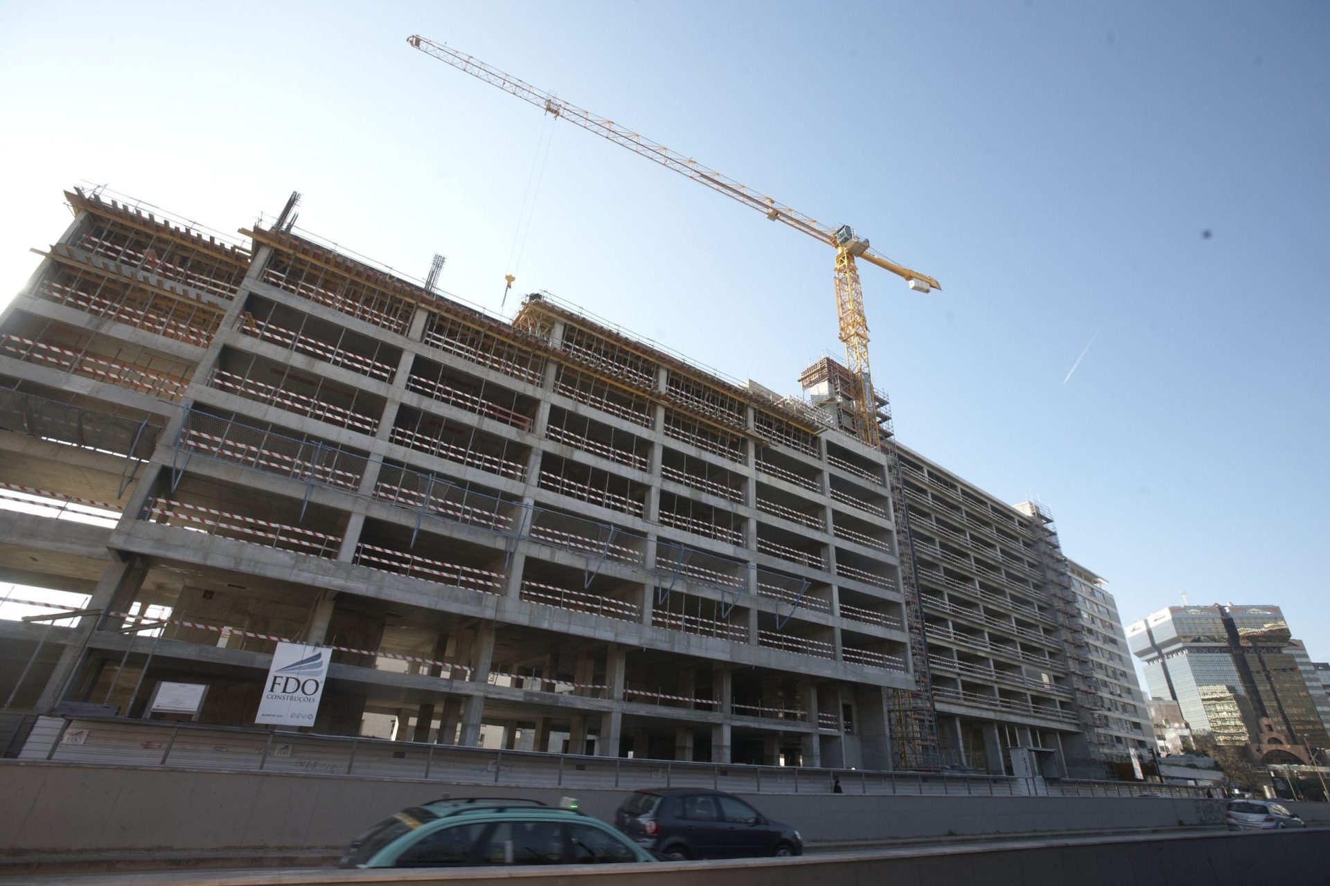 Construção em Portugal regista as maiores quedas da UE