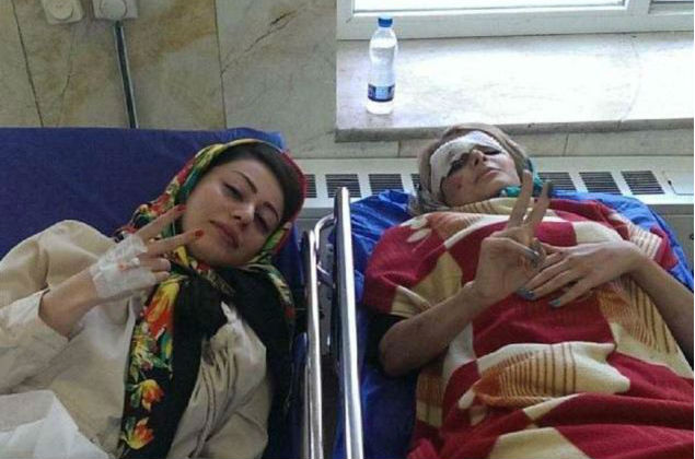 Iranianas filmam-se a conduzir e acabam no hospital [VÍDEO]