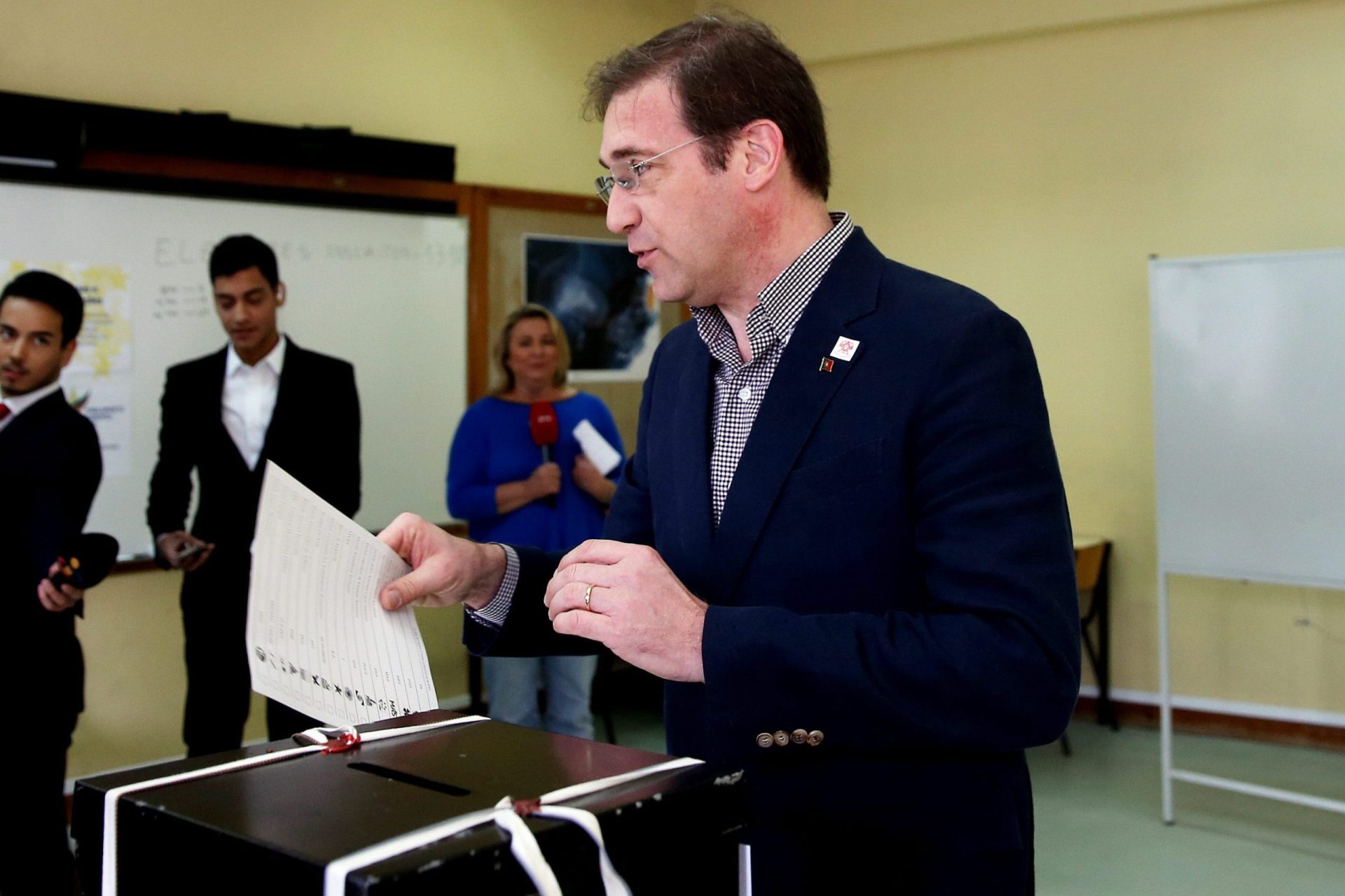 Passos Coelho diz que leituras políticas ‘nunca são estritas ao acto eleitoral’