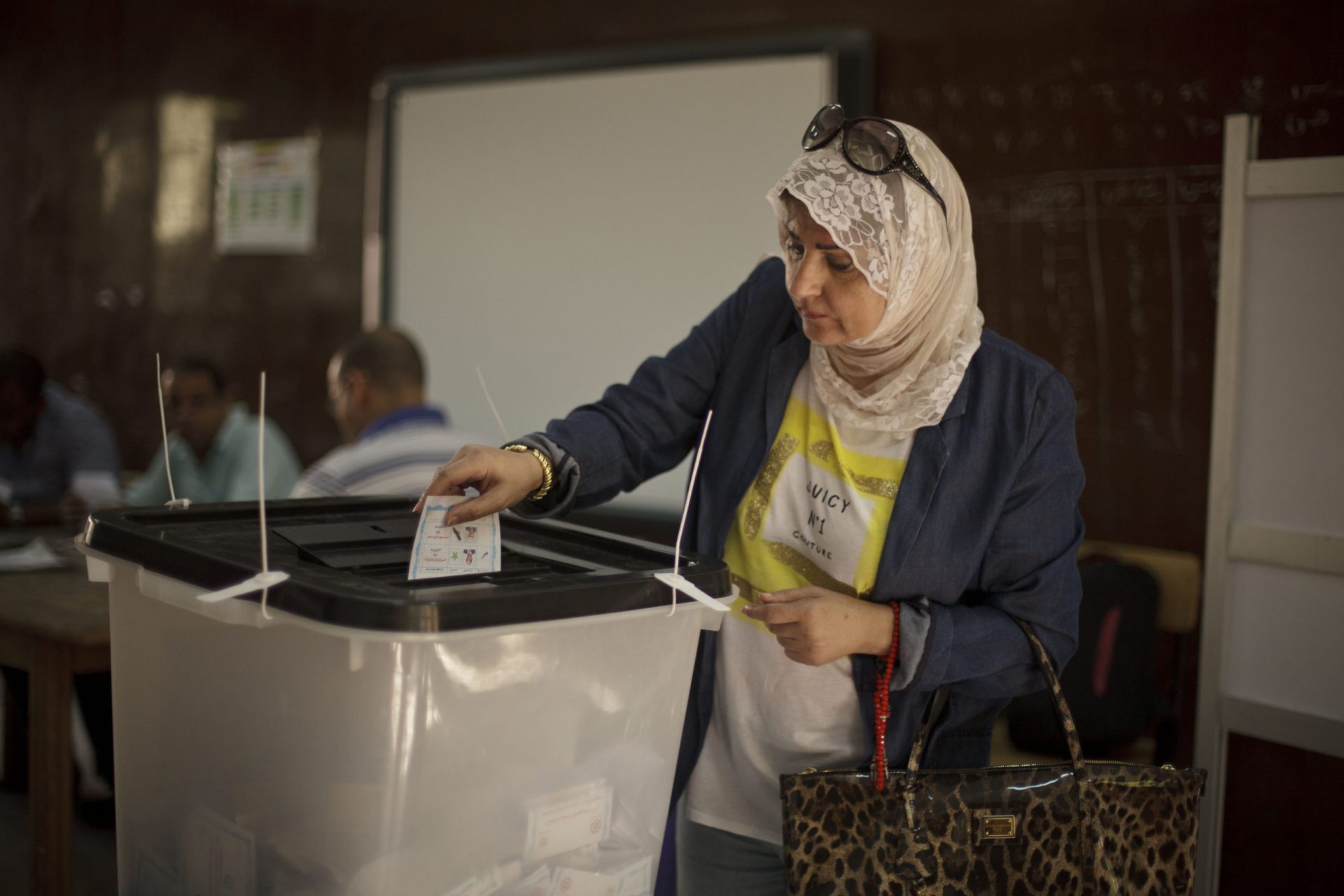 Os egípcios amam Sisi e podem dizê-lo no boletim de voto