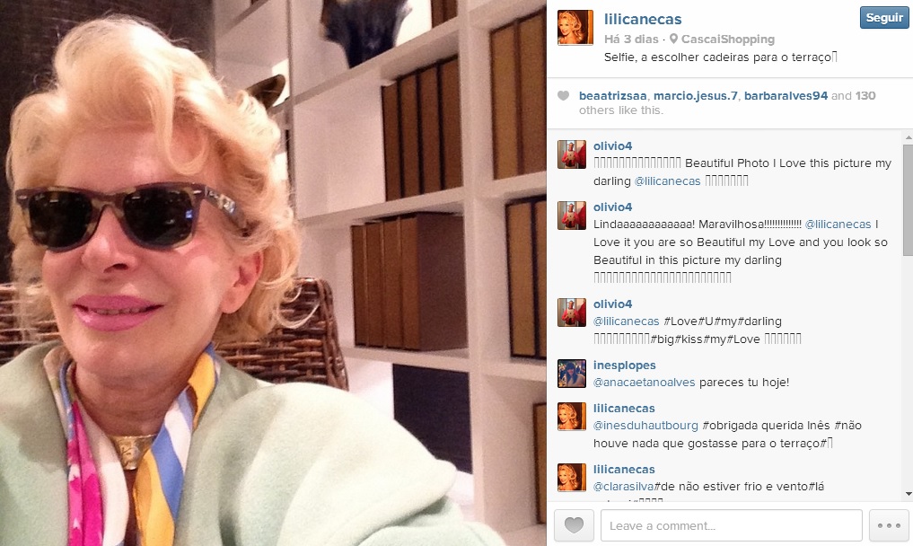 Lili Caneças é a nova rainha do Instagram