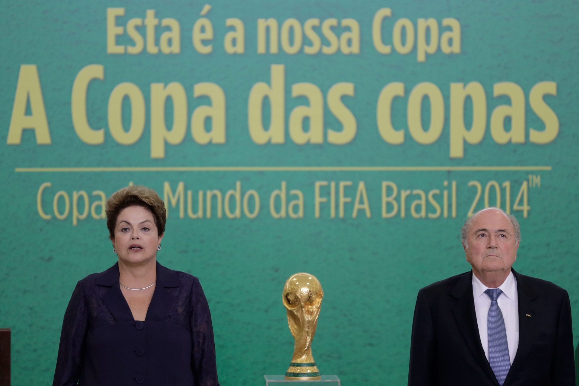 Para Dilma, os “pessimistas já entram a perder” no Mundial