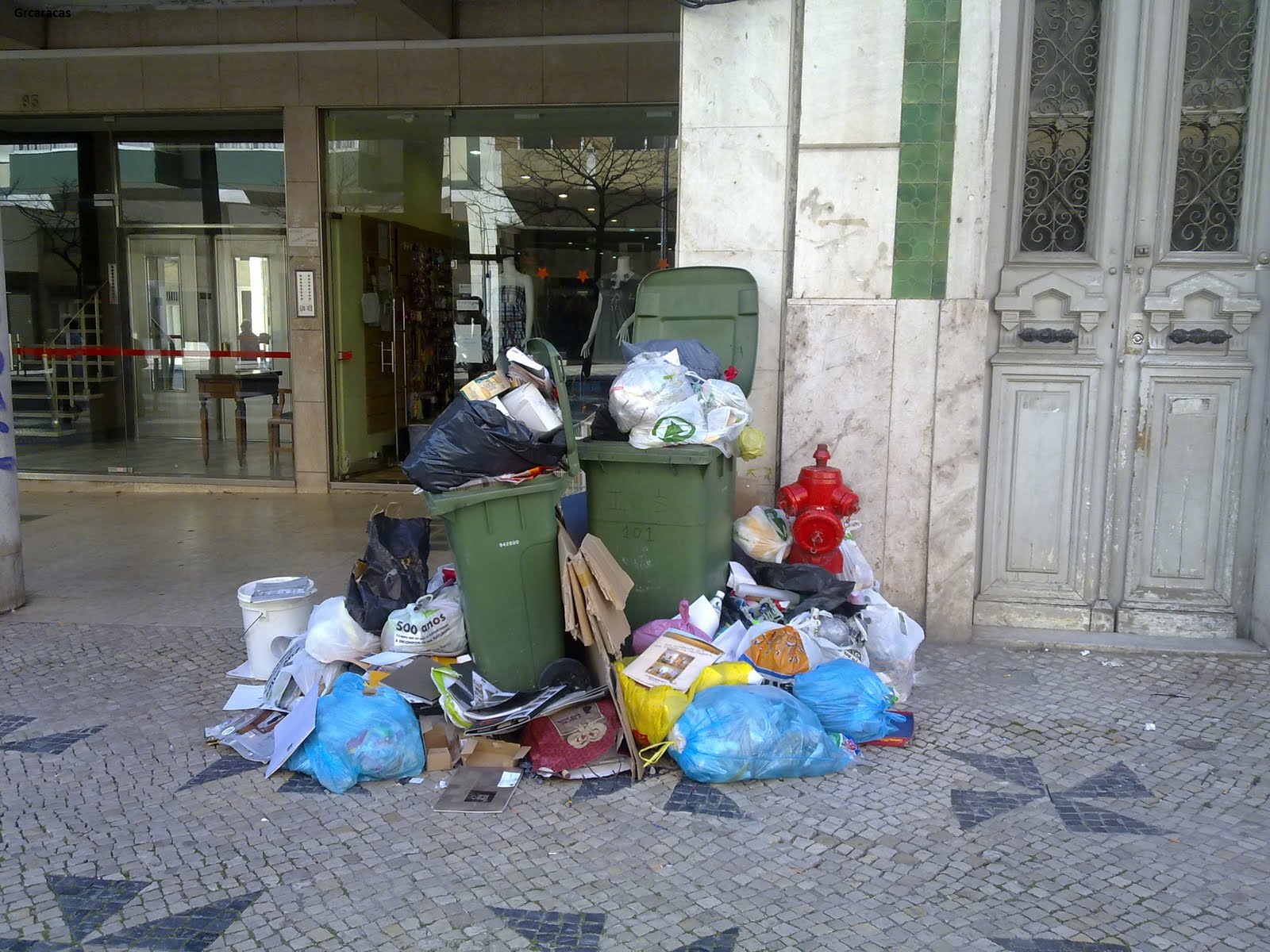 Greve do Lixo em Lisboa só esta noite