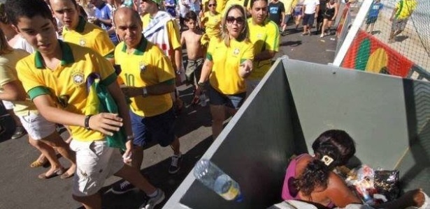 A foto mais chocante do momento não é do Mundial