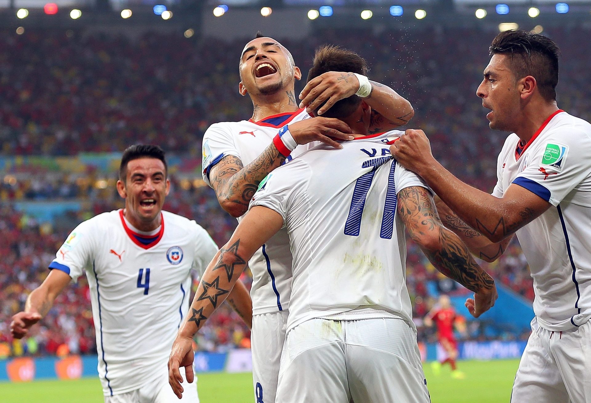 MUNDIAL 2014 | Grupo B Espanha-Chile (0-2)