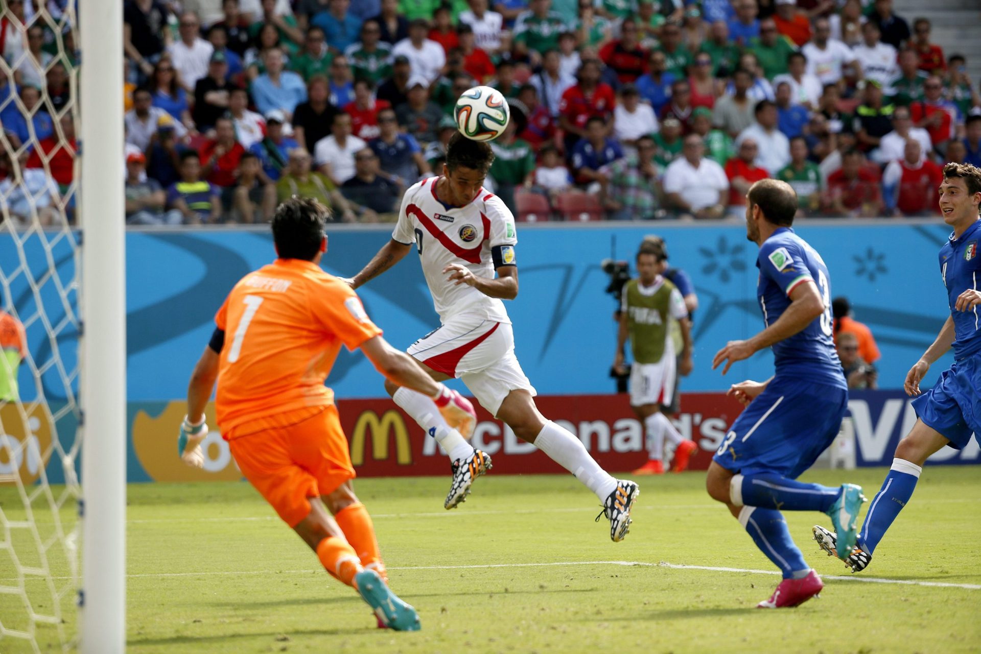 Mundial 2014 | Grupo D Itália-Costa Rica (0-1)