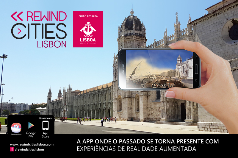 Aplicação usa realidade aumentada para mostrar Lisboa no passado