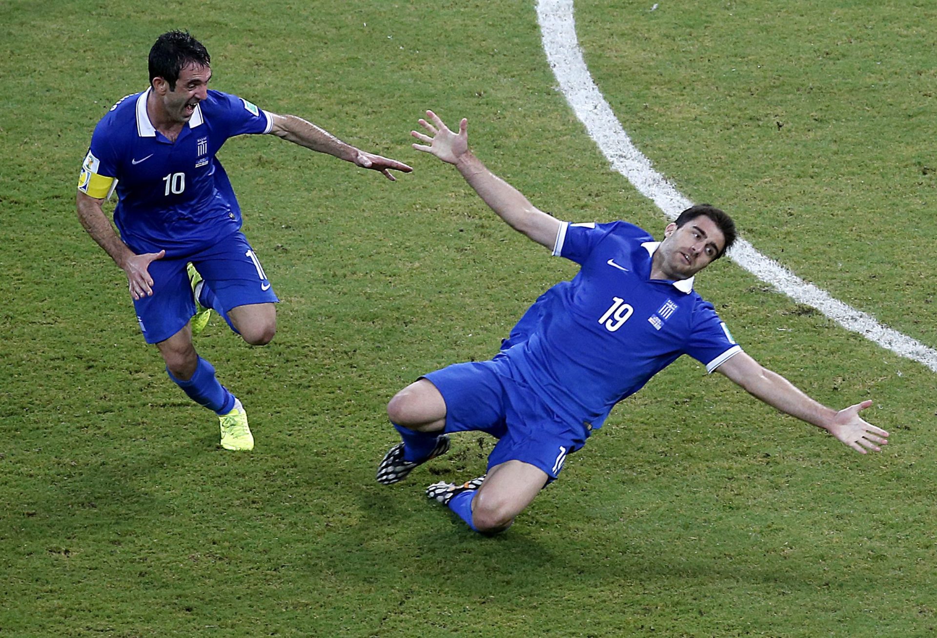 Fim do jogo | Costa Rica-Grécia 1-1 (desempate por penáltis: 5-3 )