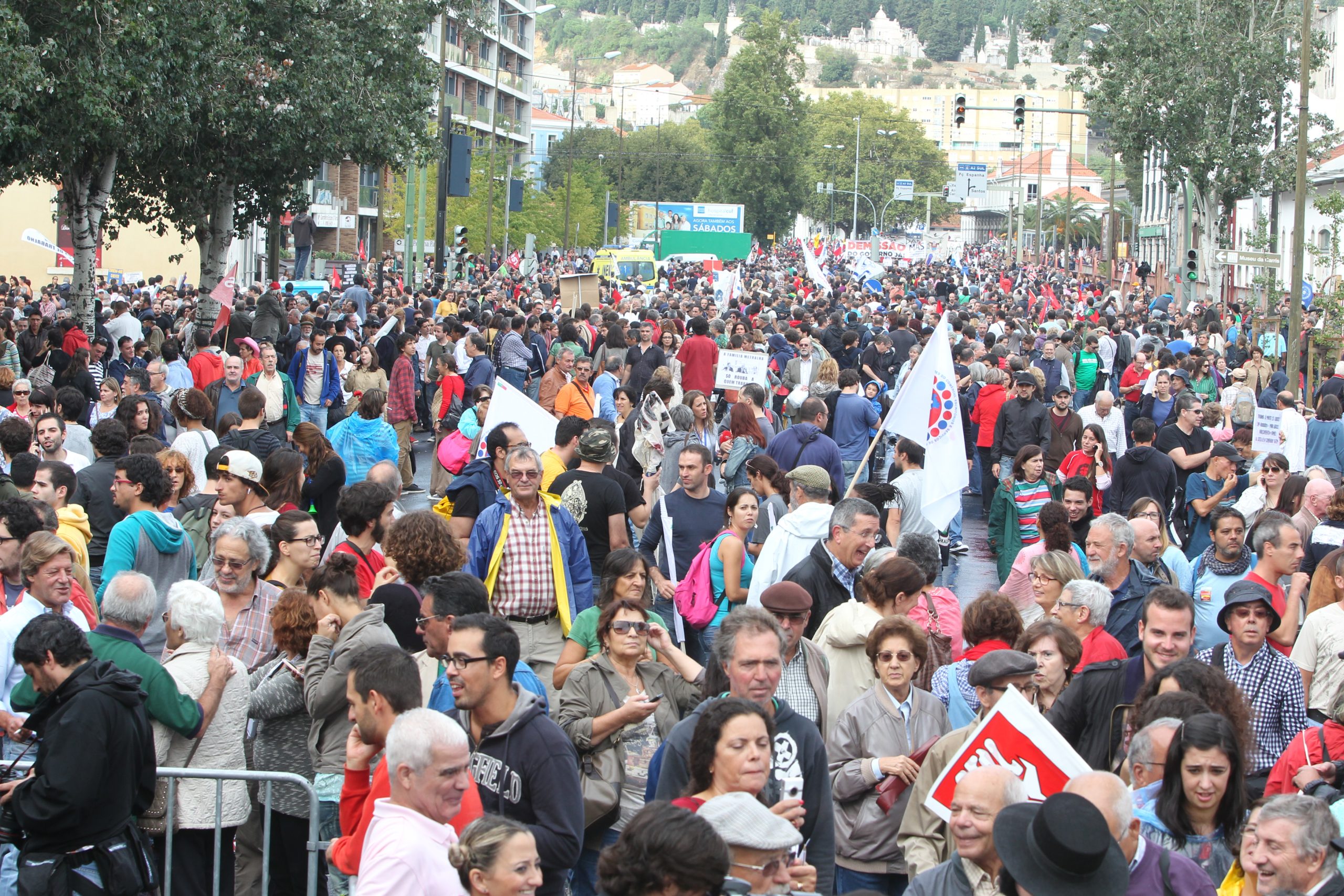 CGTP espera milhares de manifestantes em Lisboa