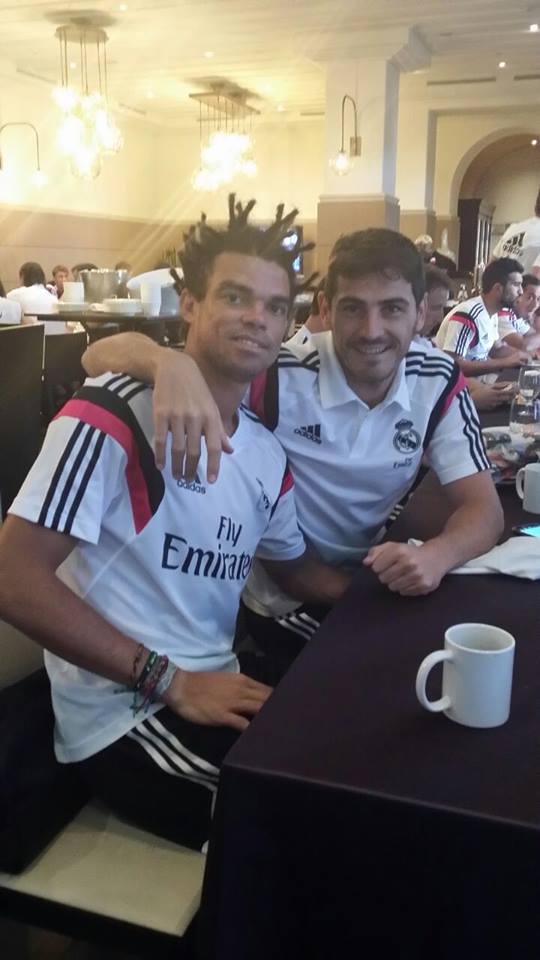Pepe, o novo Coolio, juntou-se ao estágio do Real Madrid