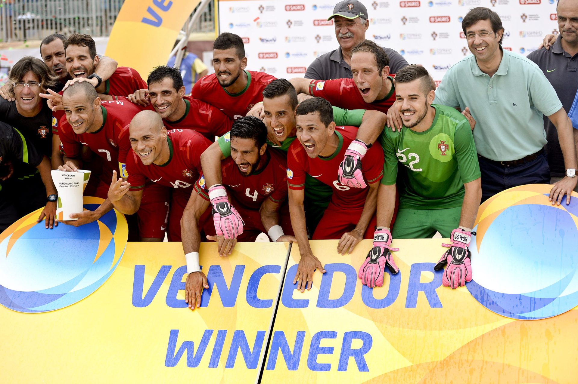 Portugal campeão do Mundialito de futebol de praia