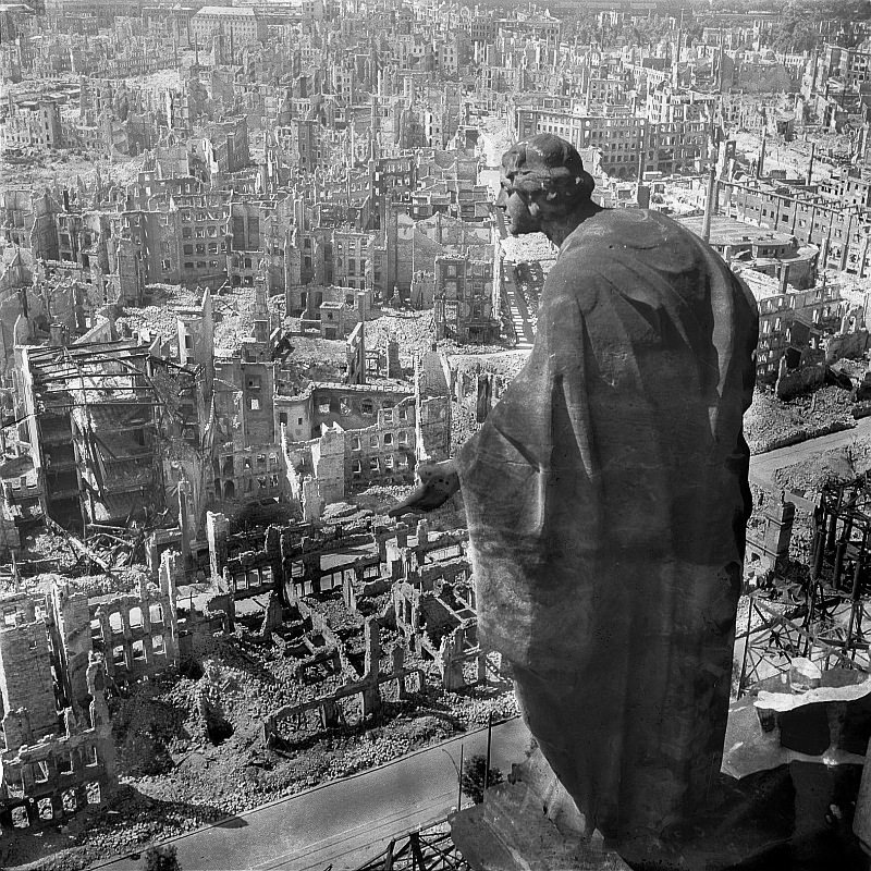 Habitantes de Dresden ainda vivem sobre bombas da II Guerra