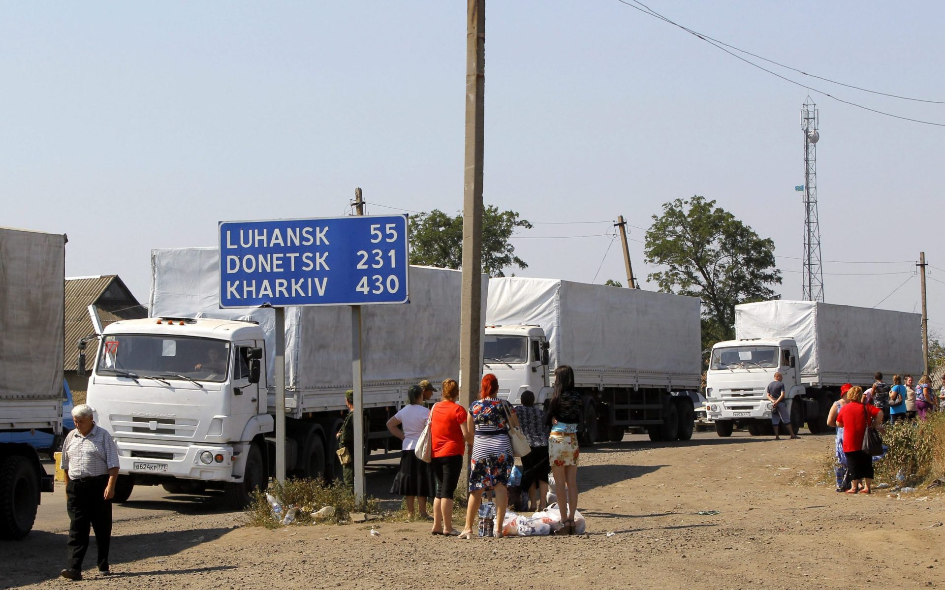 Ucrânia: Centenas de camiões já regressaram a Moscovo