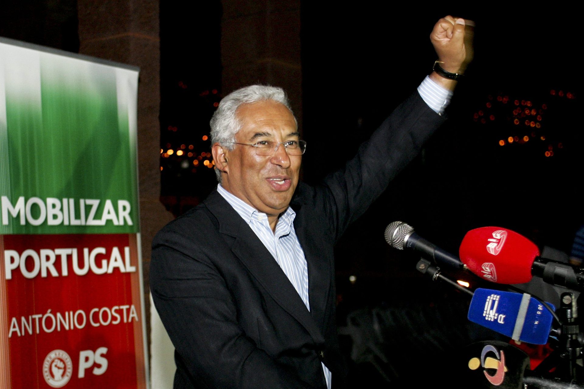 Mensagem de António Costa: Sócrates, I love you!