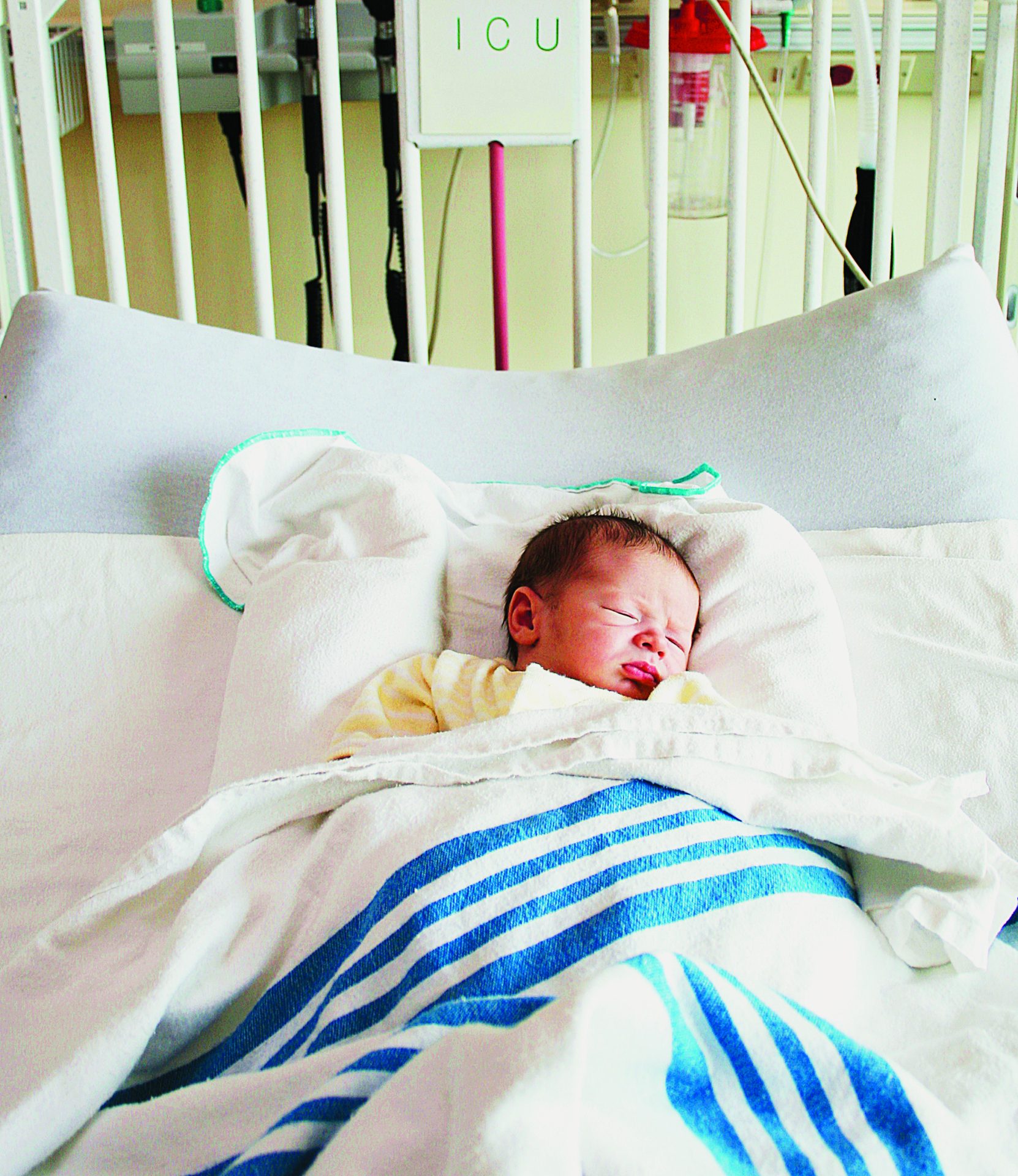 Bebés retidos no hospital