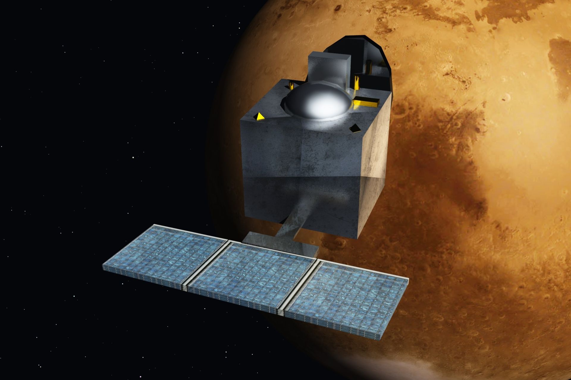 Índia chega a Marte
