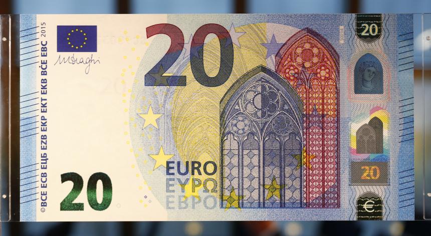 BCE escreve a 2,8 milhões de empresas a propósito da nova nota de 20€