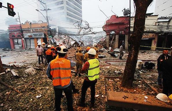 Rio de Janeiro: Explosão de grandes dimensões faz oito feridos