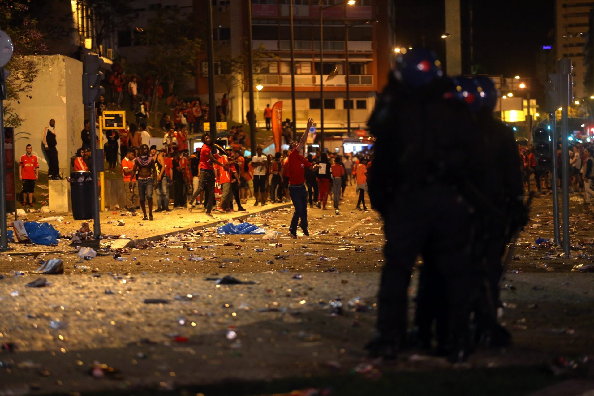 Arquivada investigação aos confrontos na festa do 34.º título do Benfica