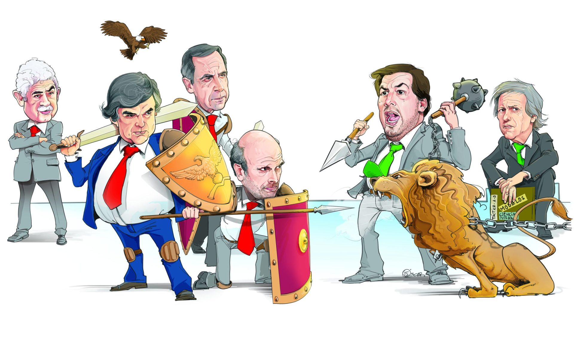 Dérbi de armas em riste