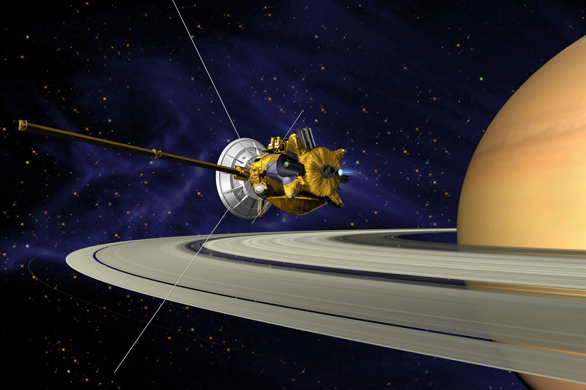 Sonda Cassini vê de perto satélite de Saturno