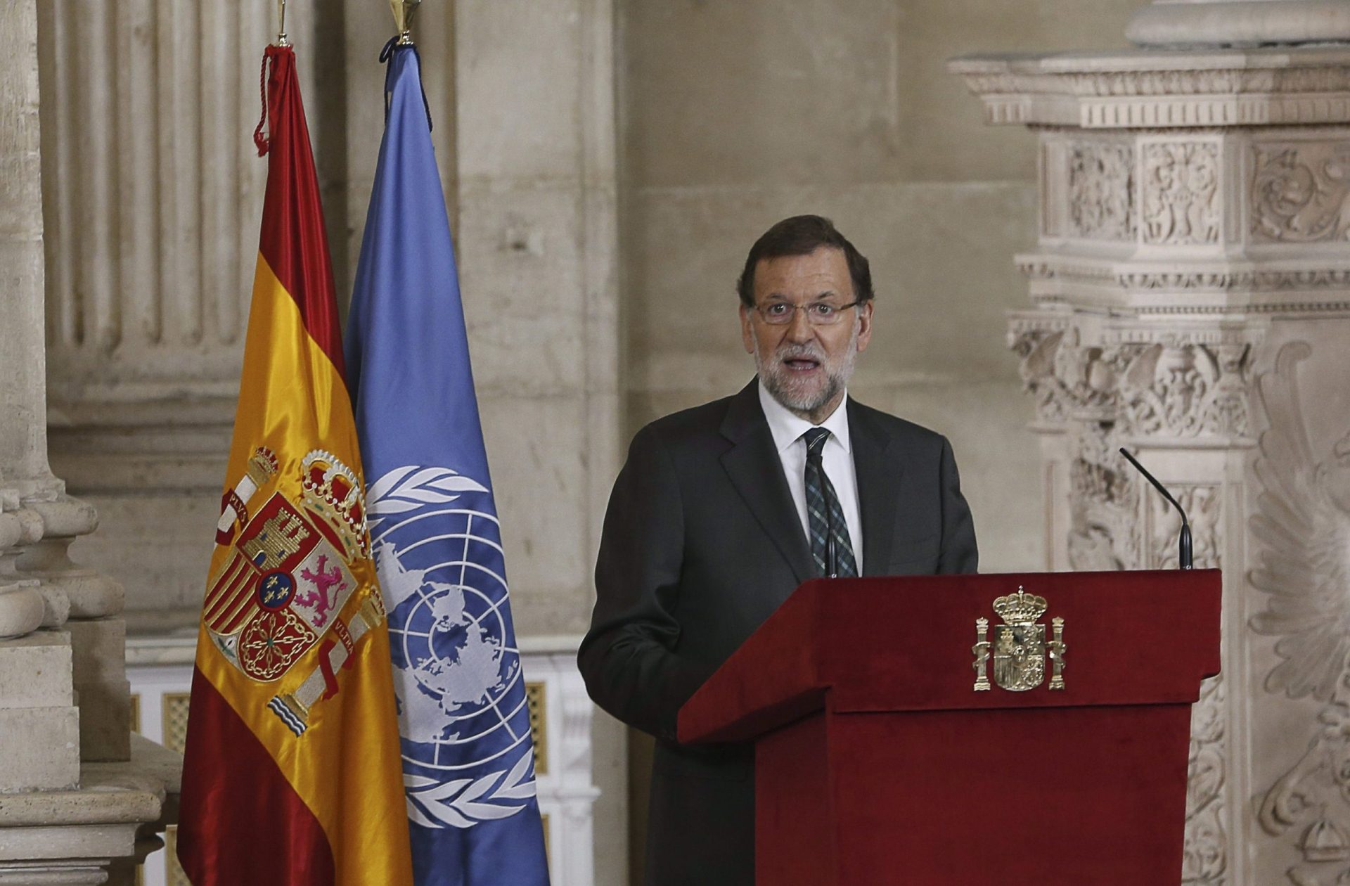 Rajoy volta a criticar projecto de independência da Catalunha