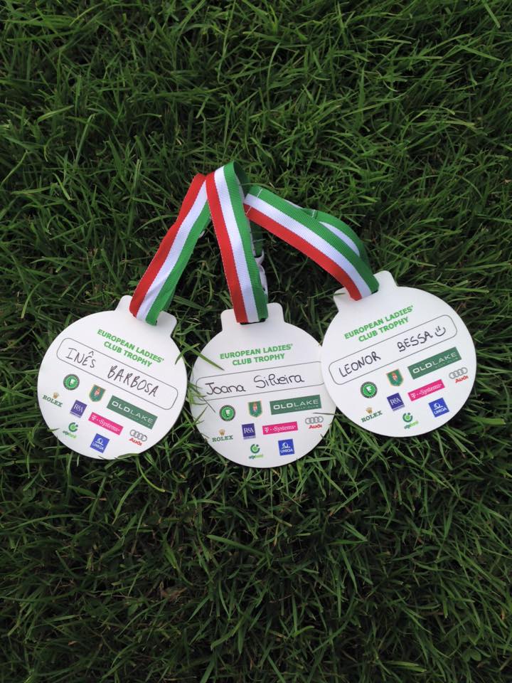 Campeonato da Europa de Clubes Feminino – Club de Golf de Miramar com medalha de bronze