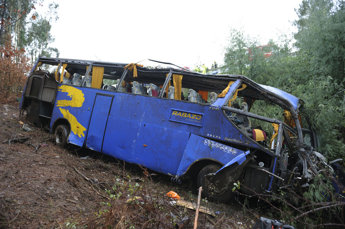 Pena suspensa para condutor do autocarro que se despistou na Sertã e matou 11 pessoas