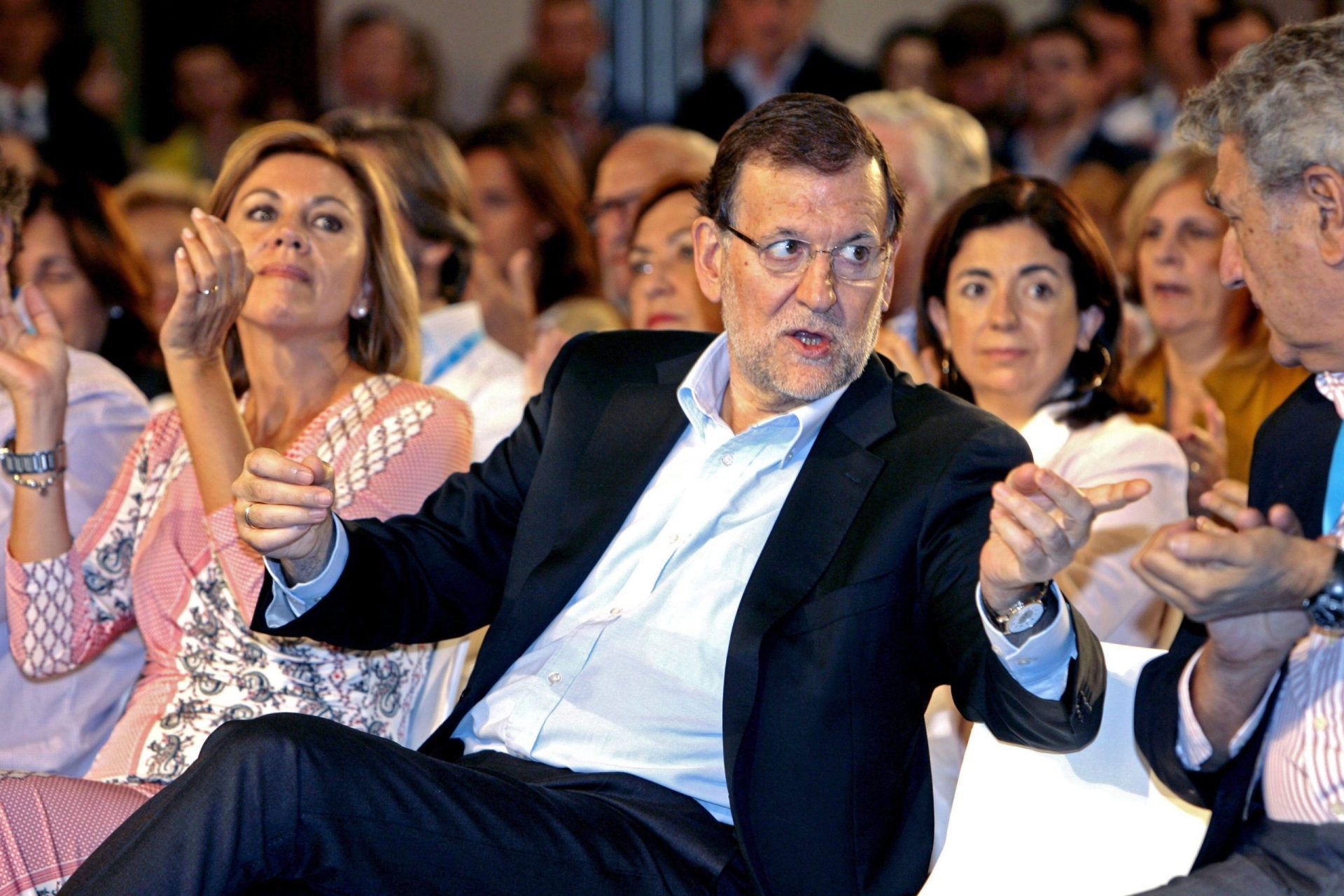 Rajoy entregava Bola de Ouro a Ronaldo e pasta do Desporto a Del Bosque
