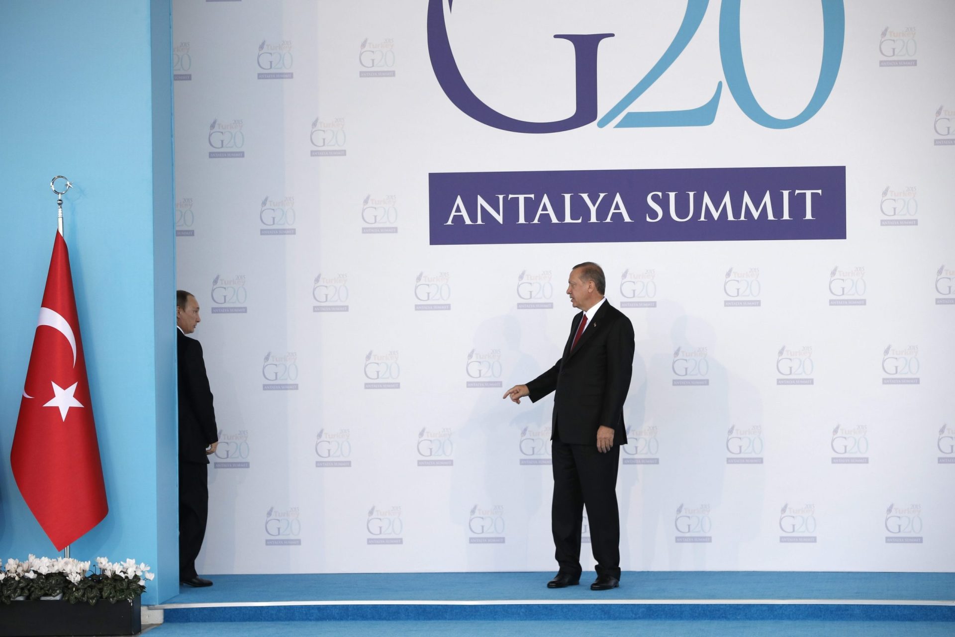G20: Presidente turco promete &#8216;mensagem forte&#8217; contra o terrorismo