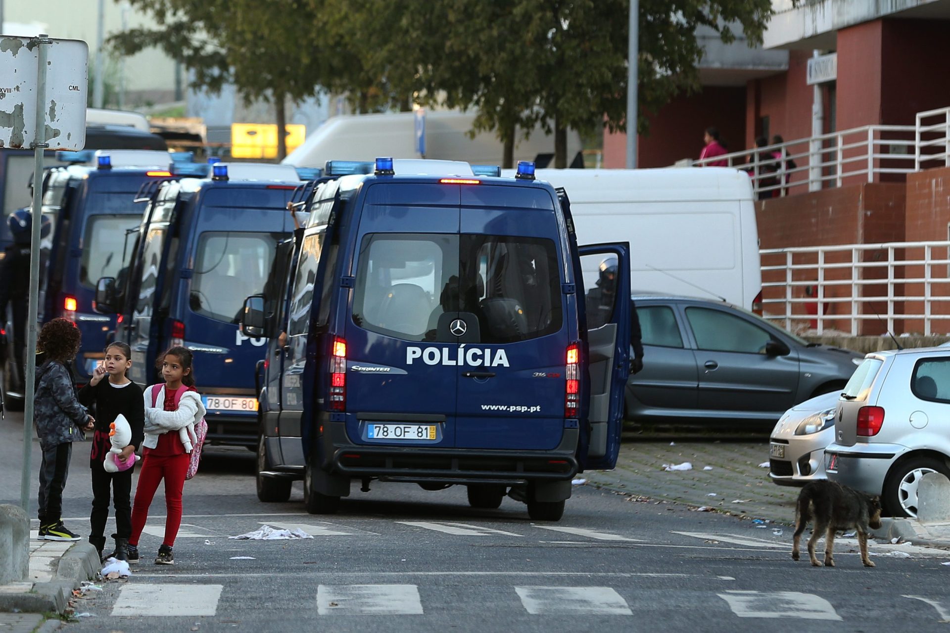 Operação policial em Lisboa, Loures e Beja termina com oito detidos
