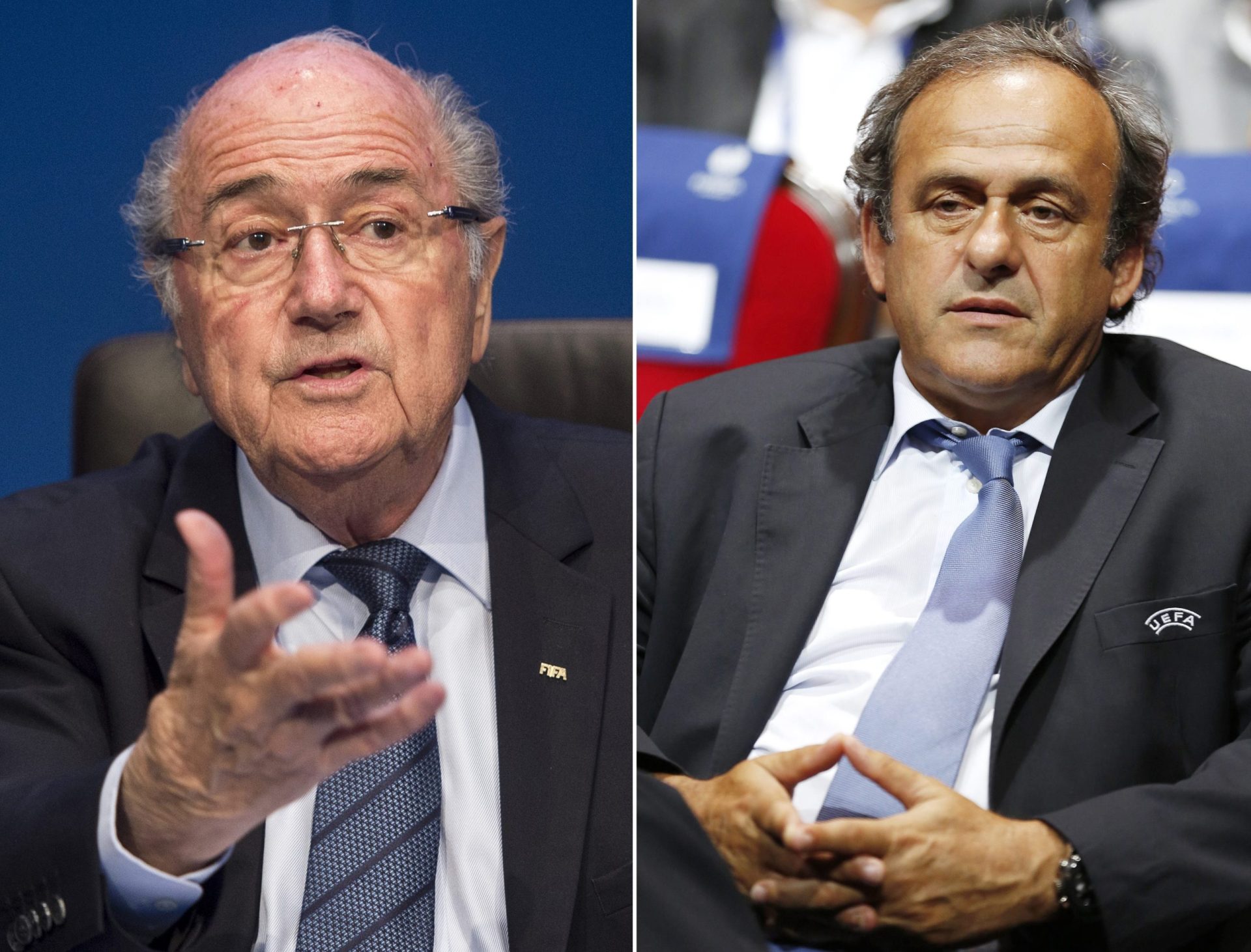 FIFA rejeita recursos de Blatter e Platini