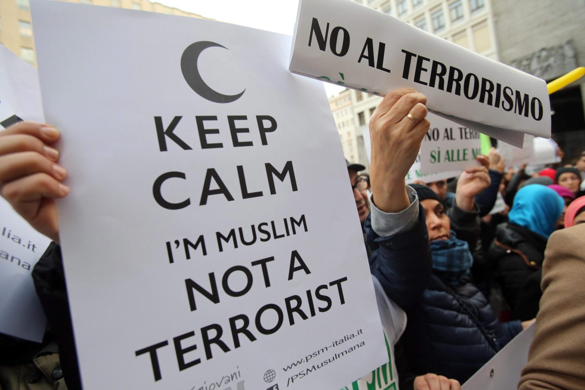 Atentados: ‘Não em meu nome’, dizem os muçulmanos em Itália