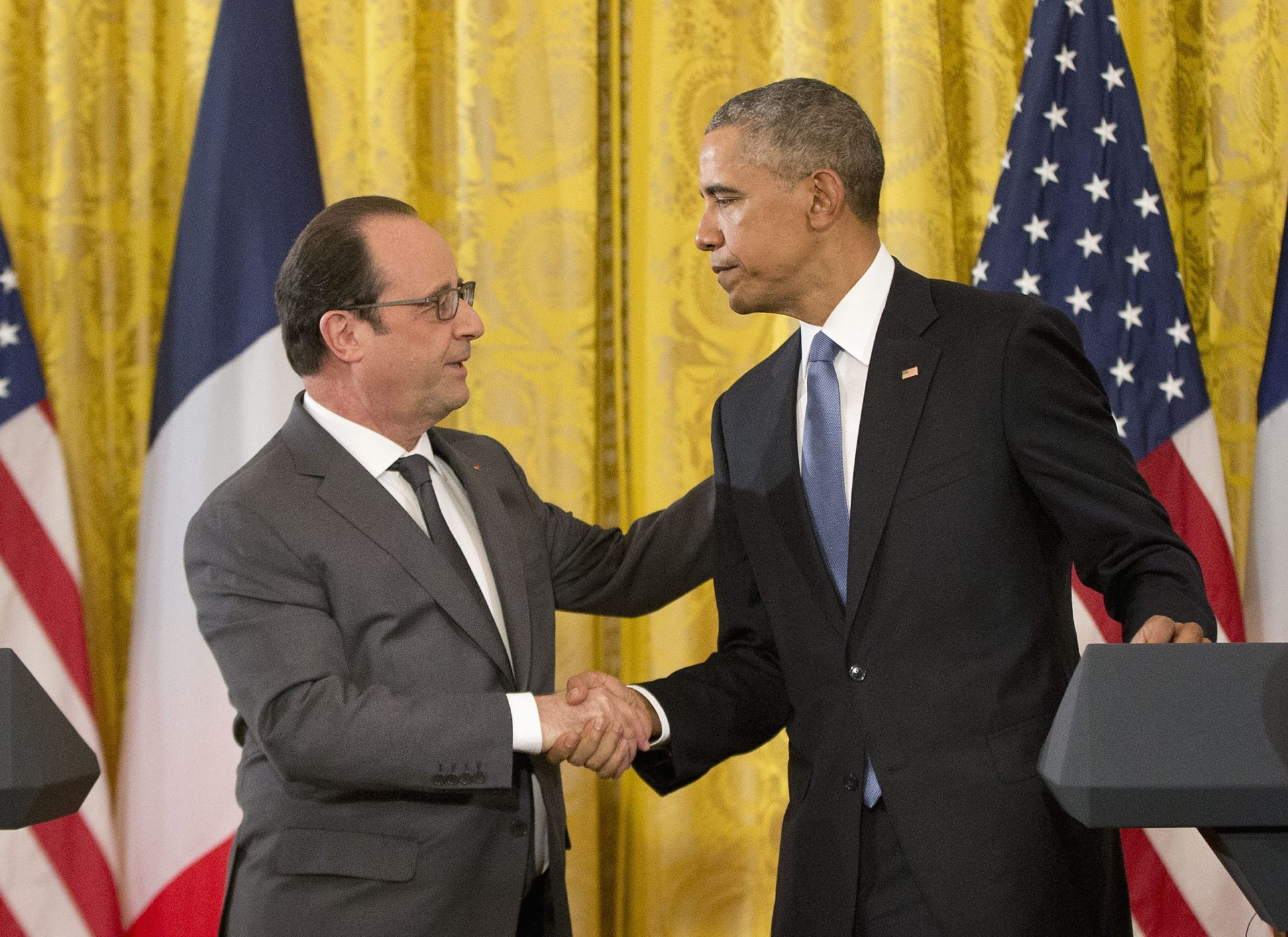EUA e França mantêm-se unidos contra o terrorismo, diz Obama