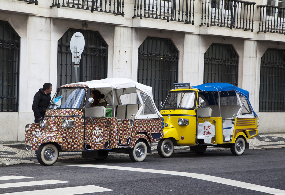 Triciclos turísticos limitados em Lisboa