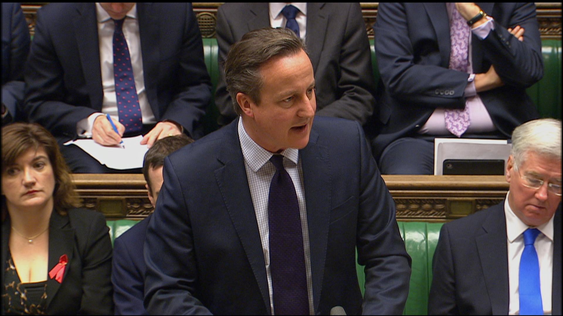 Cameron defende que Grã-Bretanha deve juntar-se aos ataques contra Estado Islâmico