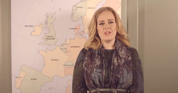 Adele anuncia concerto em Portugal [vídeo]