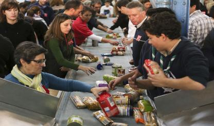 Banco Alimentar recolheu 2.270 toneladas de alimentos no fim de semana