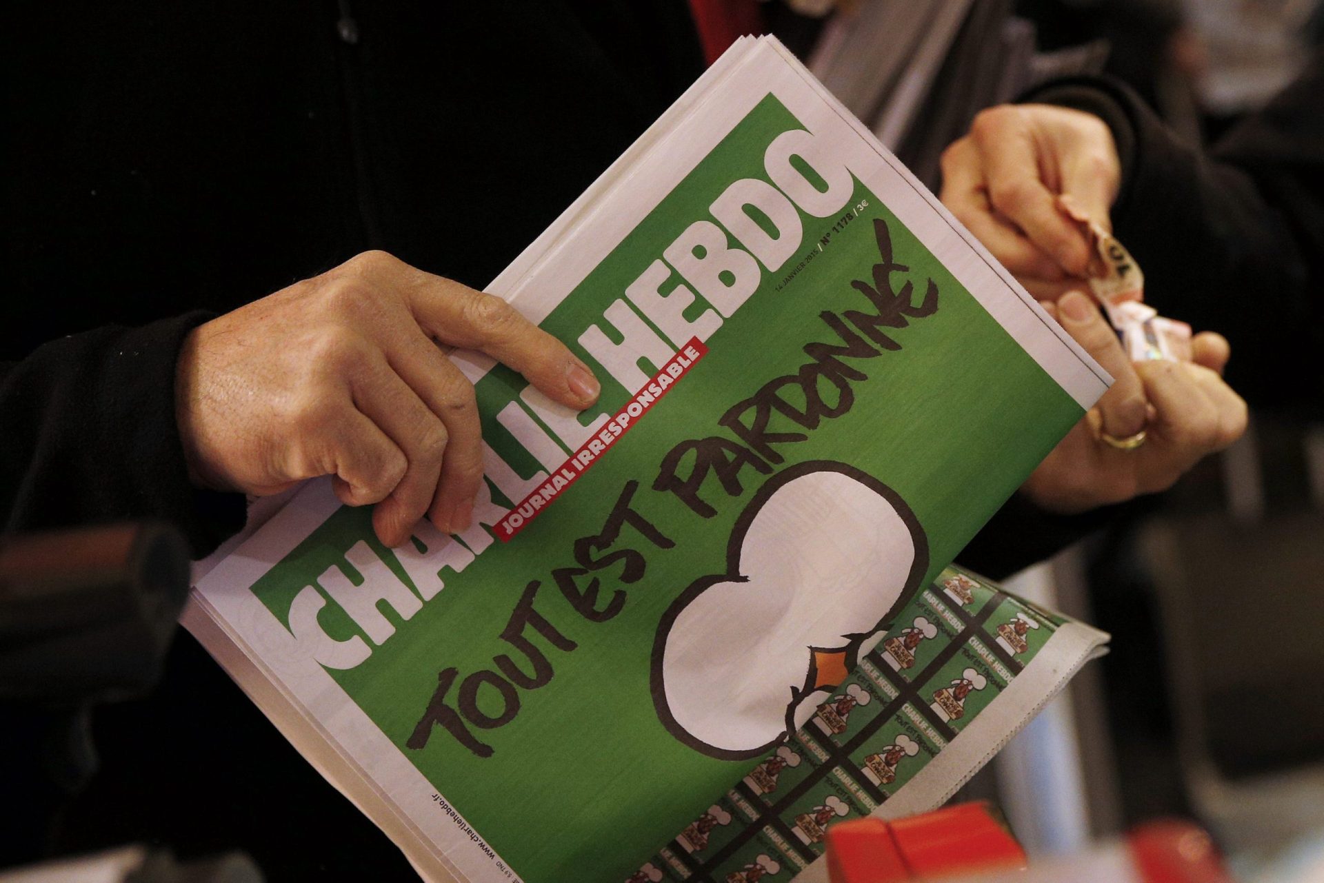 Tiragem do Charlie Hebdo sobe para cinco milhões