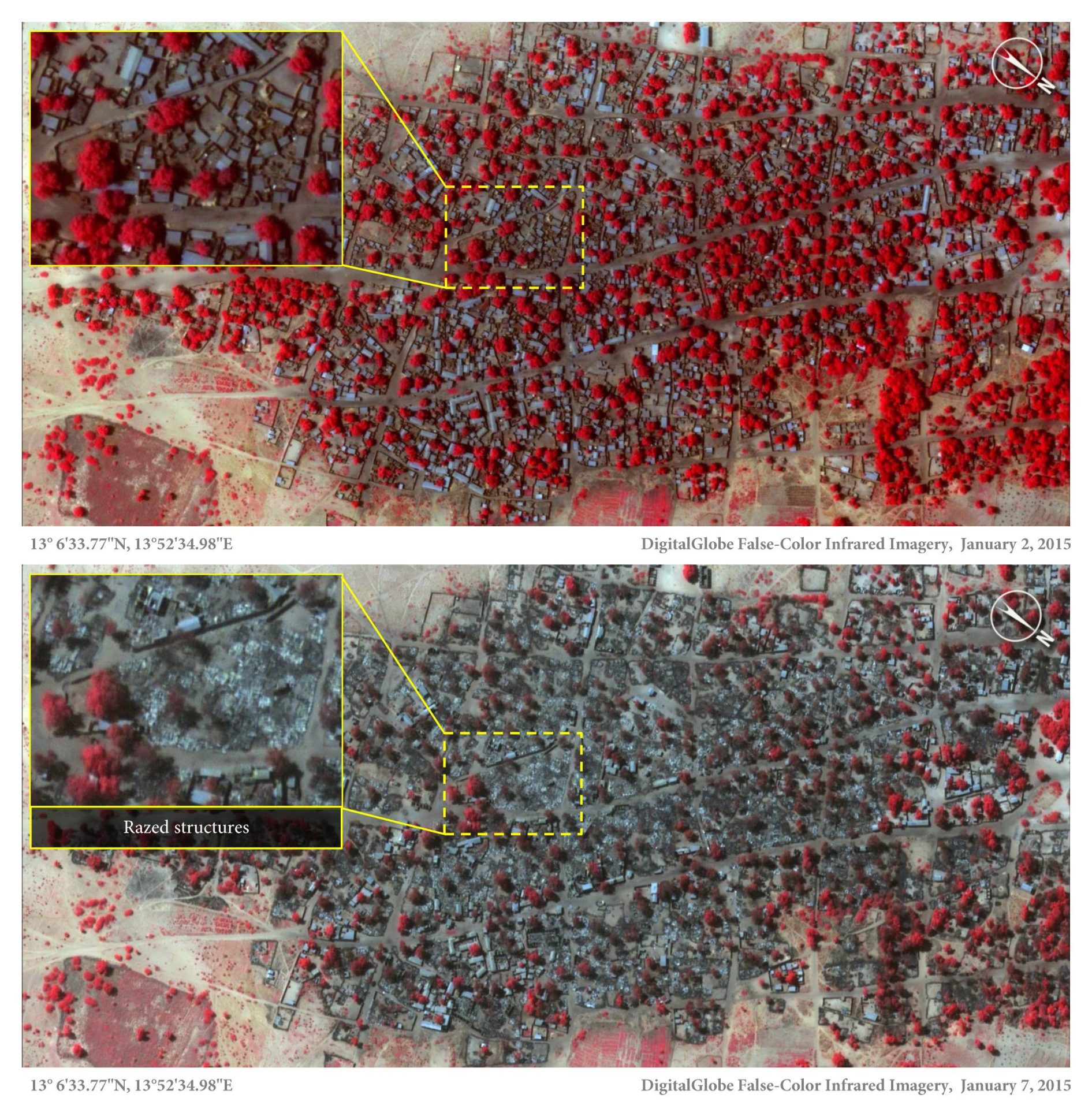 Nigéria: Imagens mostram a destruição do Boko Haram