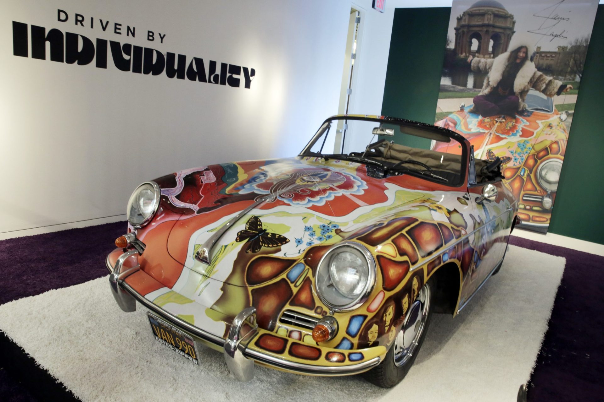 Porsche de Janis Joplin leiloado por valor recorde